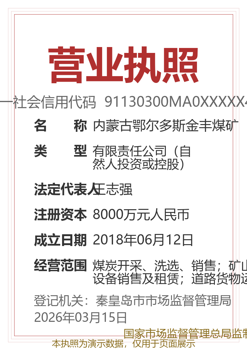 资质证书 1